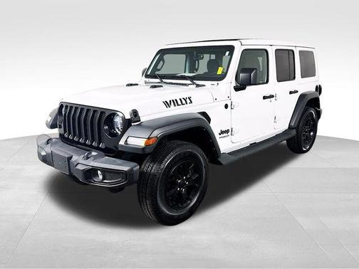 Bright White Clearcoat 2021 Jeep Wrangler Willys