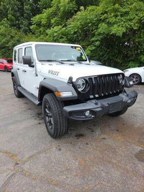 Bright White Clearcoat 2021 Jeep Wrangler Willys