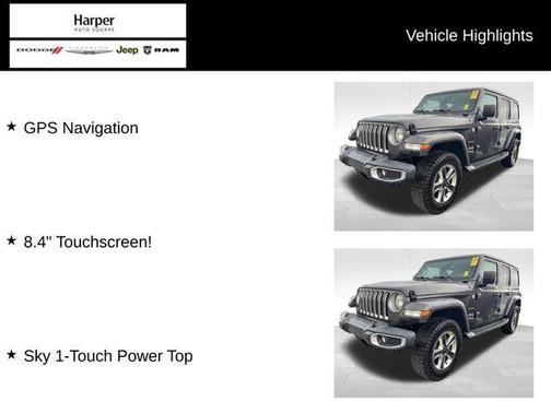 2019 Jeep Wrangler Unlimited Sahara