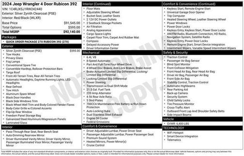 2024 Jeep Wrangler Rubicon
