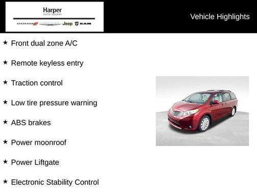 2017 Toyota Sienna XLE