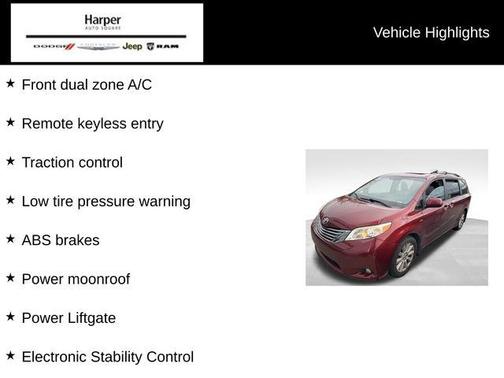 2017 Toyota Sienna XLE