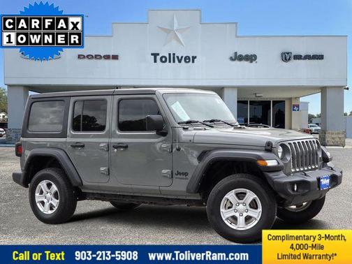 Sting-Gray Clearcoat 2022 Jeep Wrangler Unlimited Sport