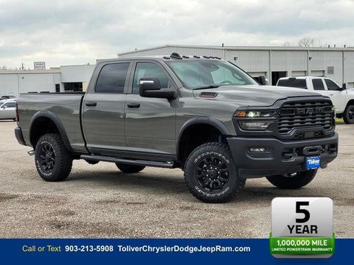 Ceramic Gray Clearcoat 2026 RAM 2500 Tradesman Crew Cab 4x4 6'4' Box