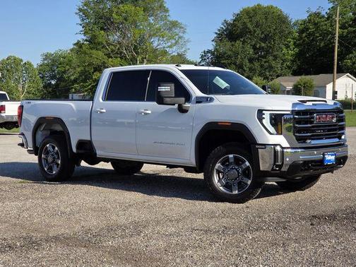 Summit White 2025 GMC Sierra 2500 SLE