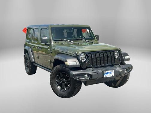 Sarge Green Clearcoat 2021 Jeep Wrangler Unlimited Sport