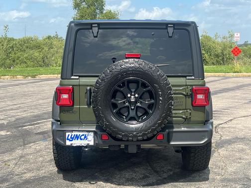 Sarge Green Clearcoat 2021 Jeep Wrangler Unlimited Sport