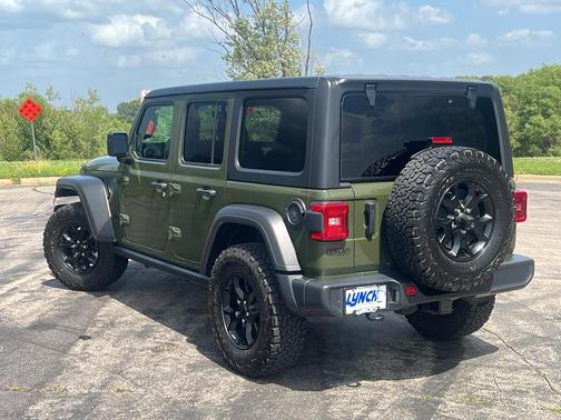 Sarge Green Clearcoat 2021 Jeep Wrangler Unlimited Sport