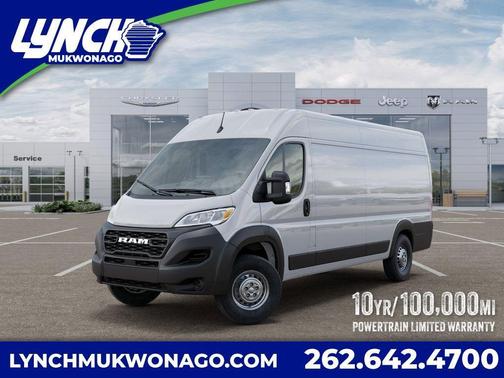 Bright White Clearcoat 2026 RAM ProMaster 3500 High Roof