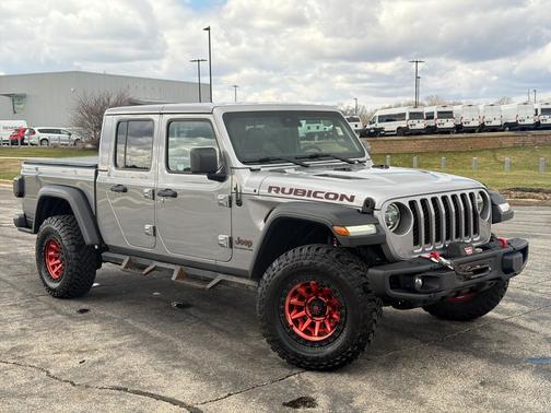 Billet Silver Metallic Clearcoat 2020 Jeep Gladiator Rubicon