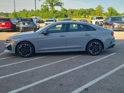 Wolf Gray 2023 Kia K5 GT-Line