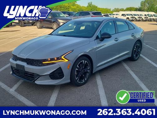 Wolf Gray 2023 Kia K5 GT-Line