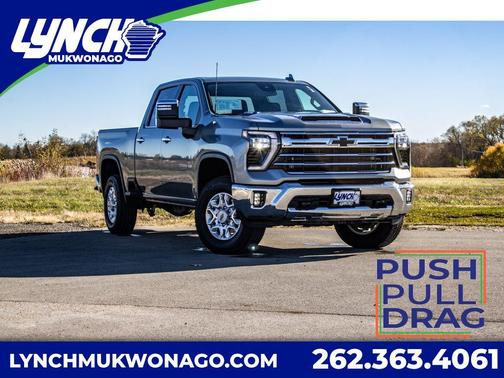 Sterling Gray Metallic 2024 Chevrolet Silverado 3500 LTZ