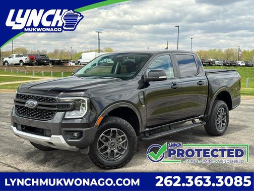 Shadow Black 2024 Ford Ranger XLT