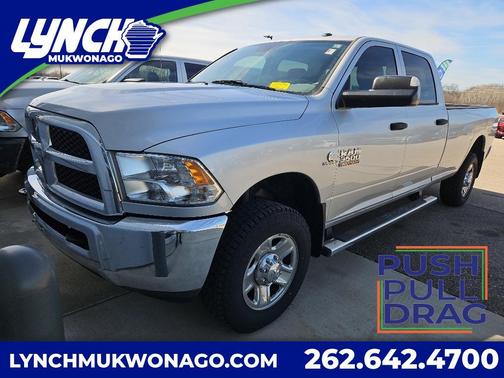 Bright Silver Clearcoat Metallic 2018 RAM 3500 Tradesman