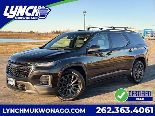 Mosaic Black Metallic 2024 Chevrolet Traverse Limited RS