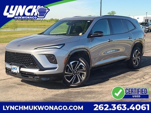 Moonstone Grey Metallic 2025 Buick Enclave Sport Touring