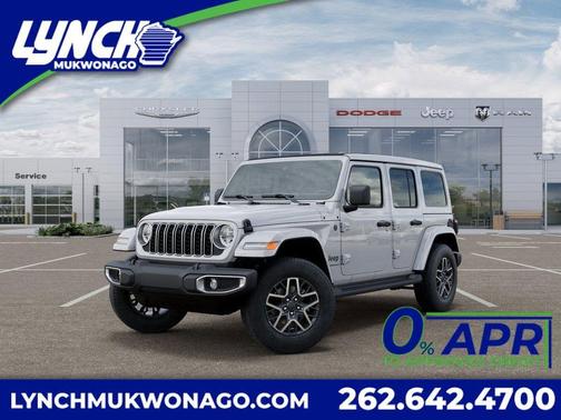 Bright White Clearcoat 2026 Jeep Wrangler Sahara