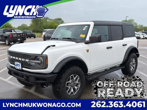 Oxford White 2024 Ford Bronco Badlands