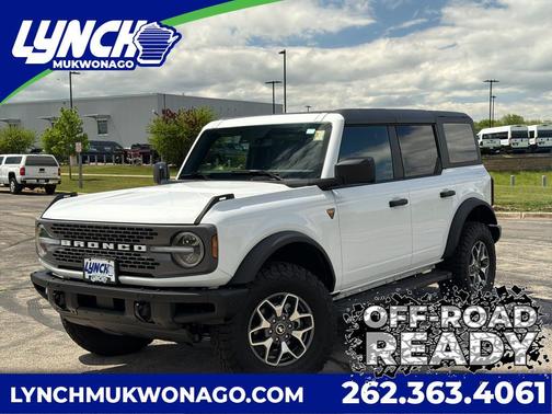Oxford White 2024 Ford Bronco Badlands