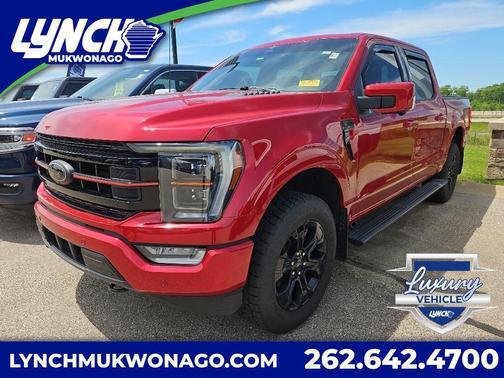 Rapid Red Metallic Tinted Clearcoat 2023 Ford F-150 Lariat