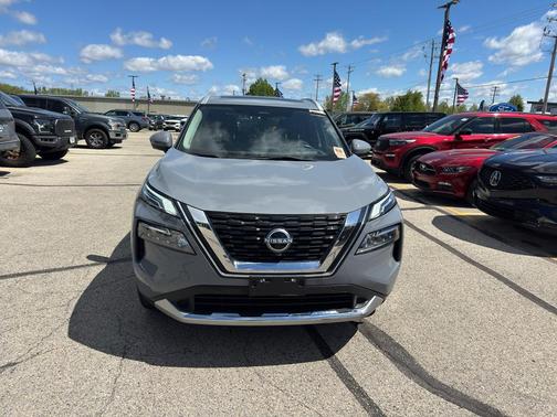 Boulder Gray Pearl 2023 Nissan Rogue Platinum