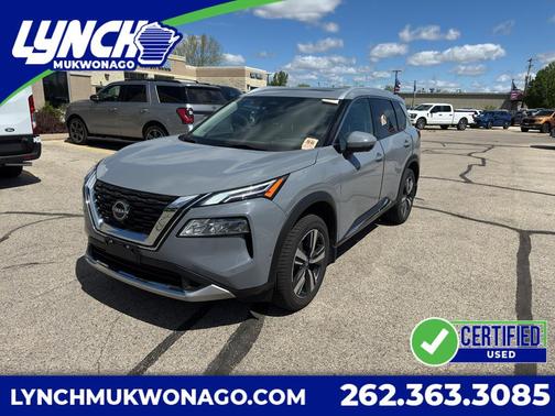 Boulder Gray Pearl 2023 Nissan Rogue Platinum