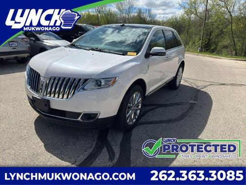 White Platinum Tri-Coat Metallic 2013 Lincoln MKX Base
