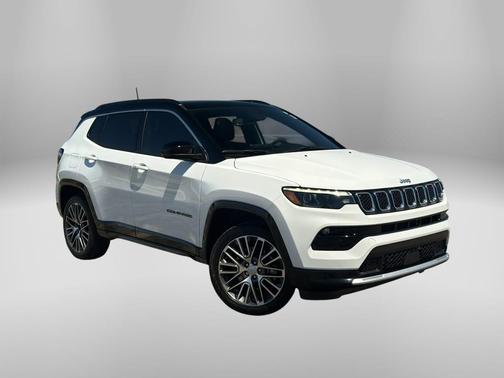 Bright White Clearcoat 2023 Jeep Compass Limited