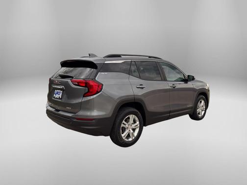 Satin Steel Metallic 2021 GMC Terrain SLE