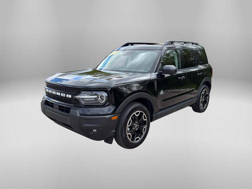 Shadow Black 2025 Ford Bronco Sport Outer Banks