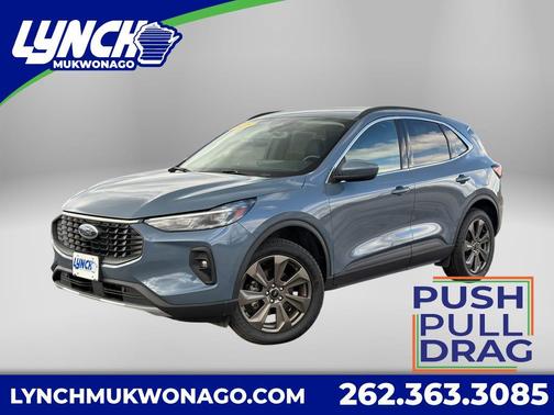 Vapor Blue Metallic 2025 Ford Escape Platinum