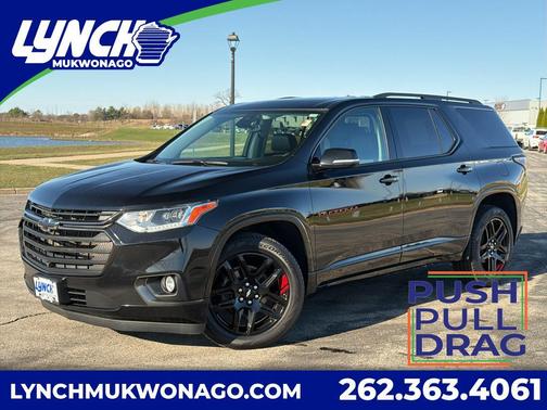 Mosaic Black Metallic 2021 Chevrolet Traverse Premier