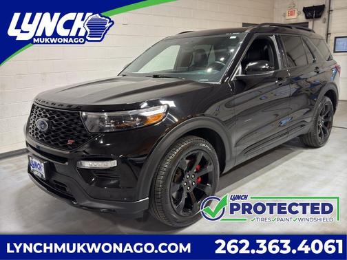 Agate Black 2022 Ford Explorer ST
