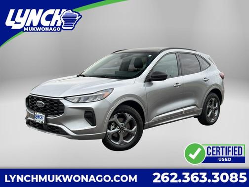 Iconic Silver Metallic 2023 Ford Escape ST-Line
