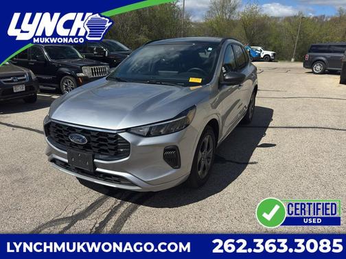 Iconic Silver Metallic 2023 Ford Escape ST-Line