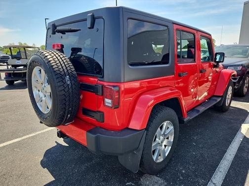 Firecracker Red 2017 Jeep Wrangler Unlimited Sahara