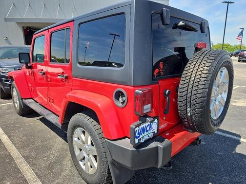 Firecracker Red 2017 Jeep Wrangler Unlimited Sahara