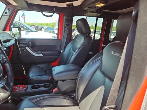 Firecracker Red 2017 Jeep Wrangler Unlimited Sahara