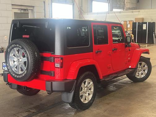 Firecracker Red 2017 Jeep Wrangler Unlimited Sahara