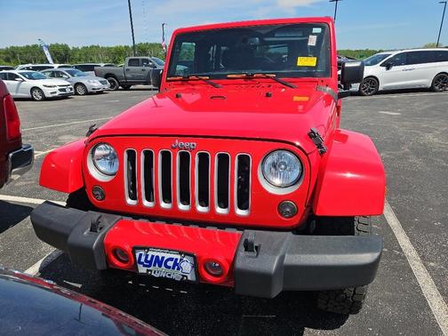 Firecracker Red 2017 Jeep Wrangler Unlimited Sahara