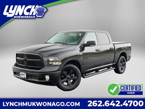 Black 2018 RAM 1500 Big Horn