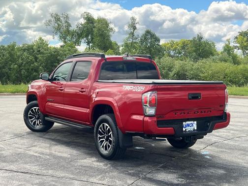 Barcelona Red Metallic 2021 Toyota Tacoma TRD Sport