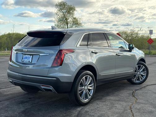Silver Metallic 2024 Cadillac XT5 Premium Luxury