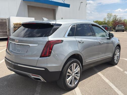 Silver Metallic 2024 Cadillac XT5 Premium Luxury