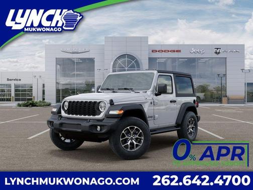 Bright White Clearcoat 2026 Jeep Wrangler Sport