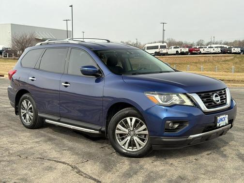 Caspian Blue 2019 Nissan Pathfinder SV