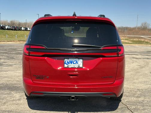Red 2025 Chrysler Pacifica Limited