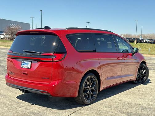 Red 2025 Chrysler Pacifica Limited