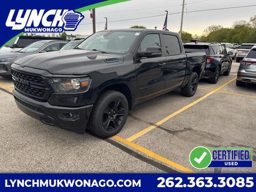 Black 2023 RAM 1500 Big Horn